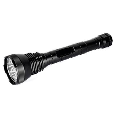 China Power Flashlight High Power 12000 Lumens Ultra Bright High Power LED Flashlight For Emergency 7 Lamp T6 Bead Tail Switch Design Torch For Patrol for sale