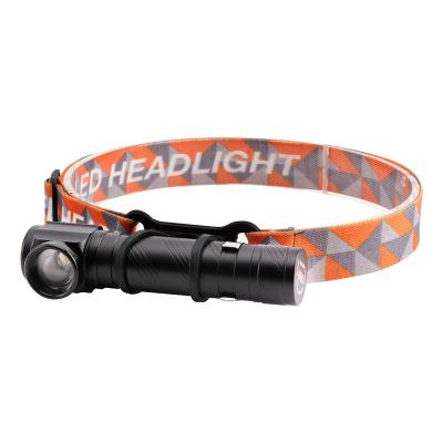 China Multifunctional design rechargeable high power headlamp high power headlight USB rechargeable build separately charging built-in battery main torch for sale