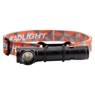 China High Power Headlamp High Power Headlight Construction USB Rechargeable Multifunctional Design Separately Charging Built-in Battery Main Light for sale