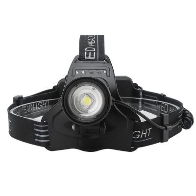 China High Power Zoomable Headlight 2022 Zoomable 2000 XHP50 LM LED Rechargeable Headlamp USB Charging Long Distance IPX6 Waterproof Lighting Head Torch for sale