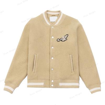 China Super Soft Varsity Bomber Jacket Mens Wool Chenille Patch Embroidery Unisex Tracksuit Baseball QUICK DRY Custom Jacket for sale