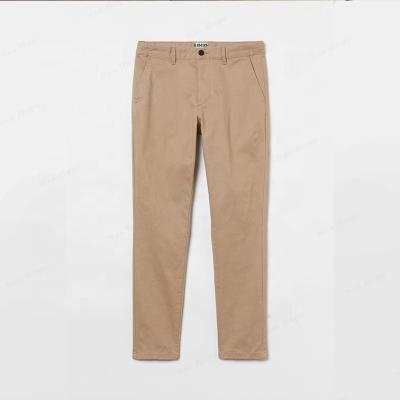 China 2022 Clothes Custom High Quality Designer Clothes Custom High Quality Cotton Nylon Pants Men Stretch Zipper Men Casual Khaki Chino Pants for sale