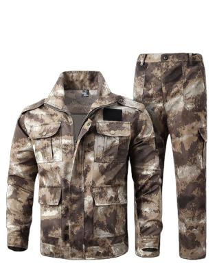 China High Quality Men's Breathable Tactical Design British Camouflage Combat Desert Jacket for sale