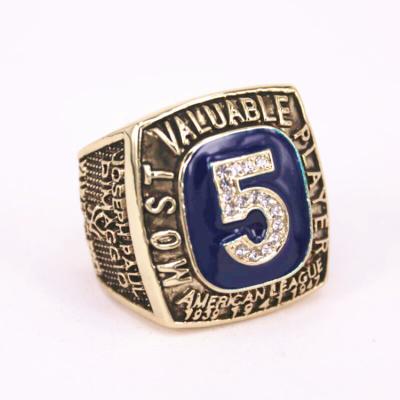 China Design American League Hall of Fame Casual/Sporting High End Zinc Alloy Ring For Men for sale