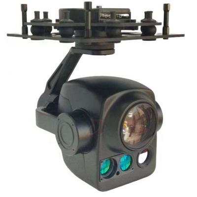 China NIGHT VISION 30x Zoom 2Km Laser Range Finder Optical Drone IR Vision Thermal Camera for sale