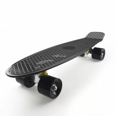 China Wholesale Youth LAIER Fish 22inch Full Plastic Skateboard Penny Cheap Skateboard for sale