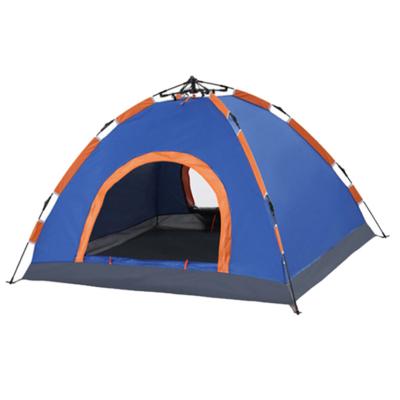 China Outdoor Camping Automatic Glamping Tent 2 Person Diagonal Tying Type With Double Doors for sale