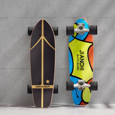 China Youth Best Selling Professional Custom Truck CX4 Maple Surfboard Tailor Surfboard Skateboard Canadian Skateboard for sale