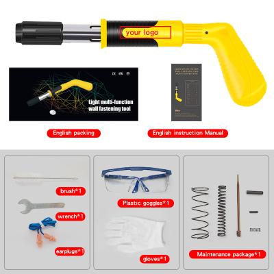 China Original gun nailar clip special nail gun for fixed wall roof ceiling monitoring installation 100 for sale