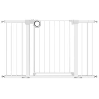 China Eco-freindly Easy Install Iron Stair Gate Baby Safety Fence for sale