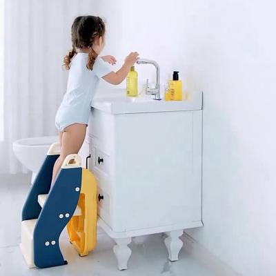 China Eco-Friendly 2 To 1 Potty Seat Kids Training Ladder Times With Step Stool for sale