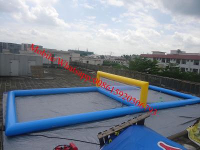 China Inflatable water sport inflatable volleyball court for sale