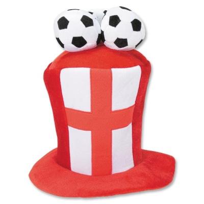 China Three Soccer Balls Screen Printed Outdoor Cap Headwear England Football Fans Cap for sale