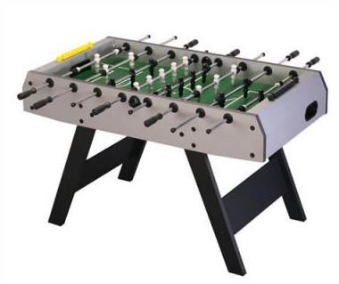 China 16mm Chrome Plated air core pontil Foosball Table , Muti color football game table for sale