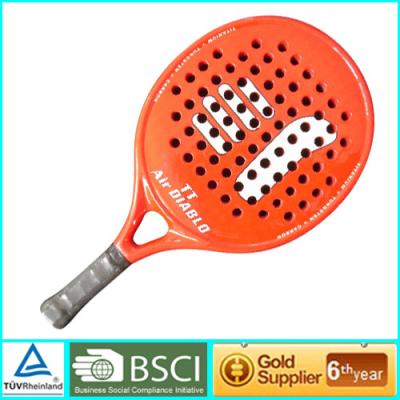 China Custom made full cover Paddle Racket / beach paddle tennis rackets for sale