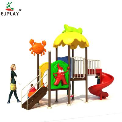 China 800*780cm Outdoor Playground Type And Plastic Playground For Park Used for sale