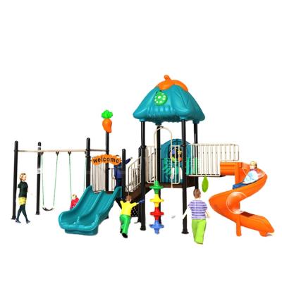 China Plastic Playground Durable Using Low Price Kids Outdoor Playground Equipment , Single Playground for sale