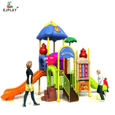 China Plastic Playground Muti Work Small Size Outdoor Playground Kids Outdoor PlaygroundFor Toddlers for sale