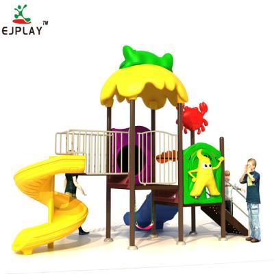 China Plastic Playground Equipment Kids Outdoor Amusement Park for sale