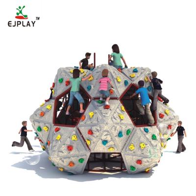 China Plastic Kids Rock Climbing Wall For Outdoor Playground for sale