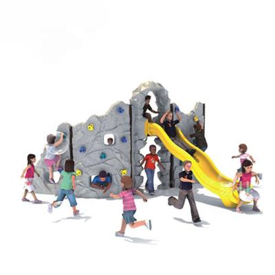 China LLDPE Fashion Plastic Climbing Holds Kids Outdoor Rock Climbing Wall for sale