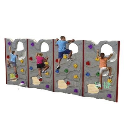 China Eco-friendly hot sale! 2019 Children's Climbing Plastic Outdoor Wall for sale