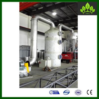 China vertical acid/akaline control PP/horizontal gas/wet purifier/spray tower PP/SS for sale