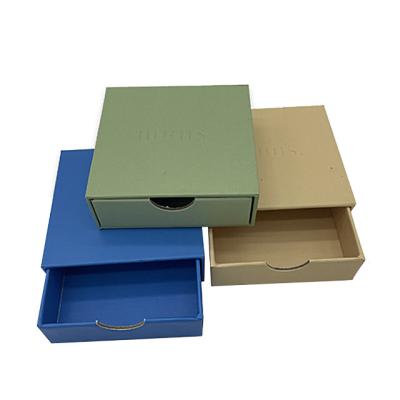 China Recycled Materials Manual Stacking Box Drawer Cardboard Packaging Gift Box Customization for sale