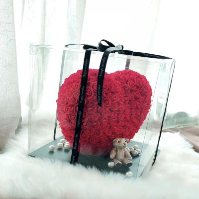 China Pe Love Rose Eternal Valentine's Day Christmas Gift Flower for sale