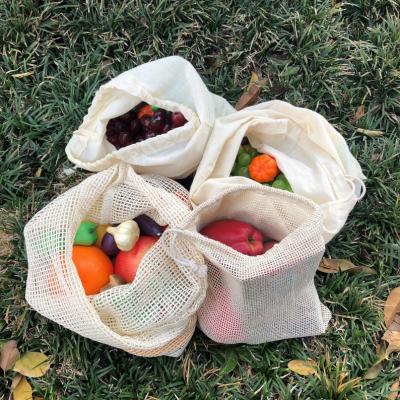 China Mesh Cotton Customize Personalized Eco-Friendly Elegant Cotton Net String Mesh Bag for sale