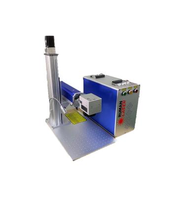 China Laser Marking Automatic Focus Fiber Laser Marking Machine 30w For Jewelry Food Packaging for sale