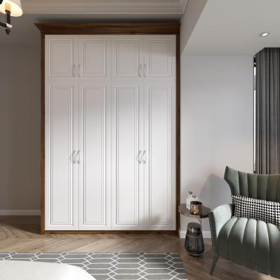 China Markettwo Swing Door Wardrobe Closet for Bedroom E0 Standard for sale