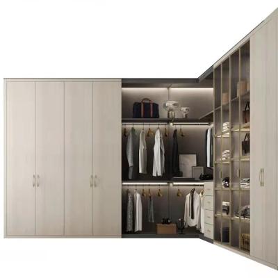 Chine Modern Open Walk In Closet Room Custom Bedroom Combination Cabinet à vendre