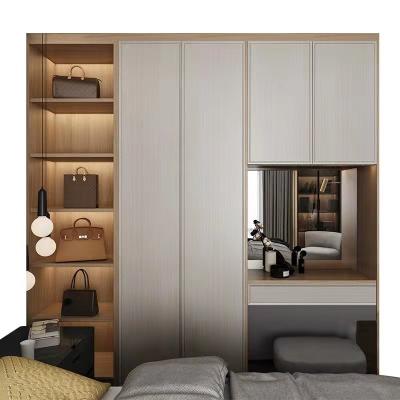 Κίνα Modern Flat Packed Melamine Door Auto Swing Wardrobe In Matte Finish προς πώληση