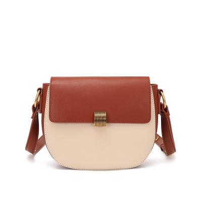 China Spring 2022 Women's Niche Quality Women's Bag New Fashion Calf Leather/Summer Cowhide Bag One Shoulder Cross-arm Bag for sale