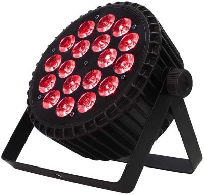 China UV stage china mainboard cob 60 rgbwa 18x18w 6in1 led par light bar stage for sale