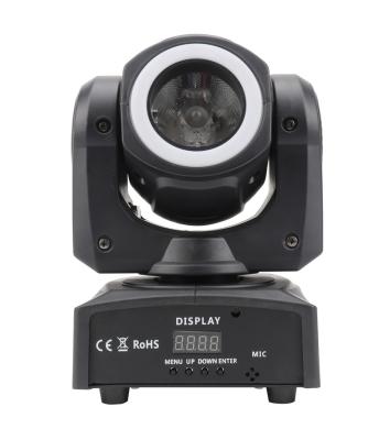 China VanGaa China 60w Led Spot Lights Cheap Outdoor Moving Head Price DJ Mini Waterproof Ip 65 Hotel Mini Wash for sale