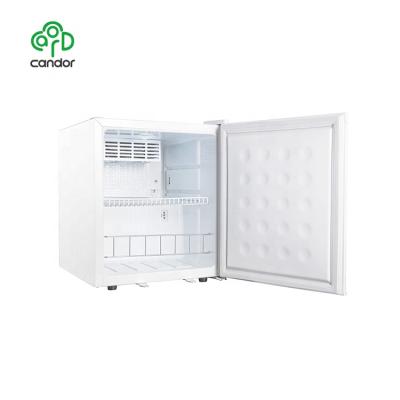 China 46L Factory Custom Made 4~48 C LED Display 46 Liter Small Medicine Fridge , Medical Compact Fridge With Lock for sale