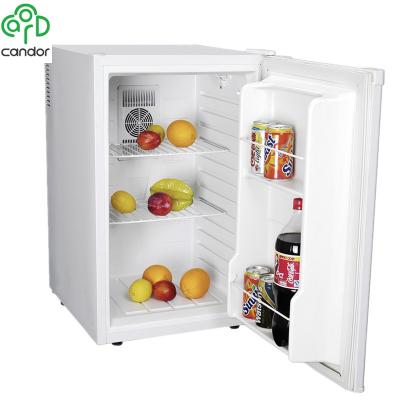 China Zhongshan Franchise 70L Hotel Refrigerator Household Refrigerator LED Thermoelectric Silent Steel Mechanical 70 Compact 70 Grade 1 for sale