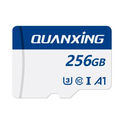 China QUANXING TF Card 256GB Class10 U3 High Speed ​​Micro Memory Card For Phone/Camera/Recorder 256G C10 SD 256GB for sale