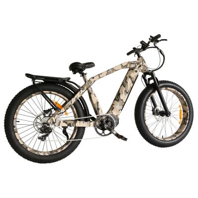 China EApower Good Quality Aluminum Alloy Long Range 26inch 48v Fat Tire 1000w Mountainbike For Hunting for sale