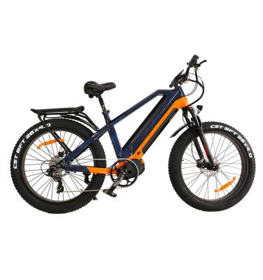 China New Design 1000w EAPower 2022 Aluminum Alloy Mid Drive Dual Battery Fat Tire Electric Bike For Sale for sale