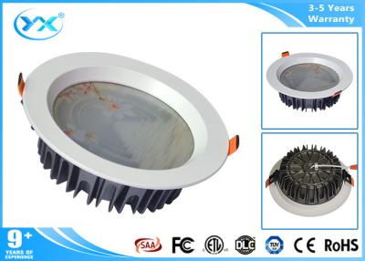 China 100mm / 120mm Efficiency Ra >80 / 90 lighting downlights Round Aluminum Shell for sale