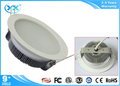 China Sanan Chip Indoor Recessed Led Downlight With 90 - 240v 110 Deg Beam Angle Ip40 for sale