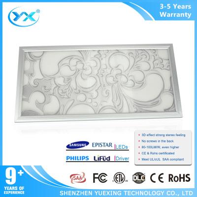 China 170 degree 18w 24w 3D LED Panel / ceiling led flat panel lighting Warm White for sale