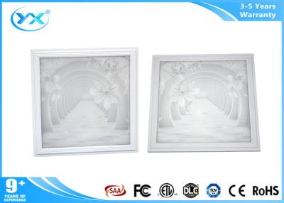 China IP44 SMD2835 3D led panel ceiling lights indoor , ultra thin side for sale