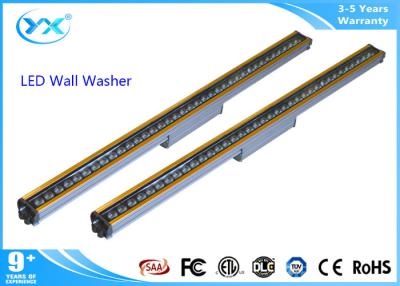 China Building landscape lighting linear rgb wall washer led lights 80-100 lm / w for sale