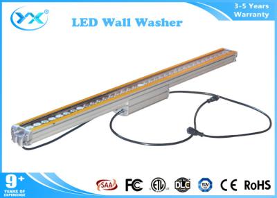 China Building 36W led wall washer lights  , Interior Driver wall wash lighting Custom Length for sale