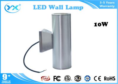 China Cylinder Porch Up And Down Wall Lights 10 Watt Two light 85-265 VAC Auminium body for sale