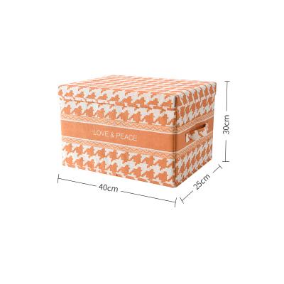 China Fashionable High Quality Medium Size Multifunctional Home Blankets Clothes Underbed Storage Box Case Orangnizer for sale